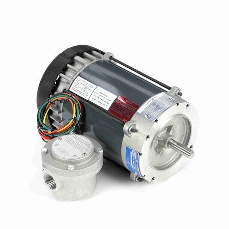 Leeson 0.33 Hp Explosion Proof Motor, 1 Phase, 1800 Rpm, G853 G853